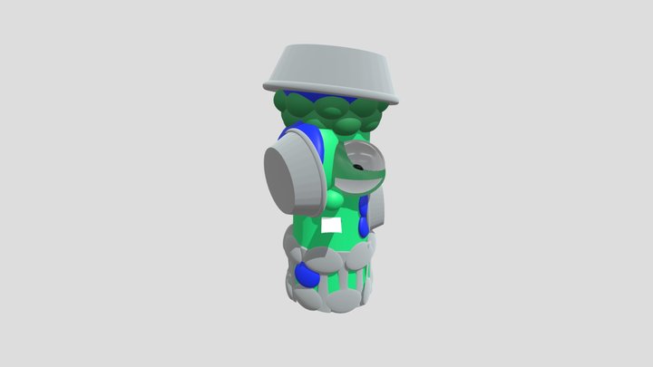 Thomas In Pie War Armor Coverd In Pies Model 3D Model