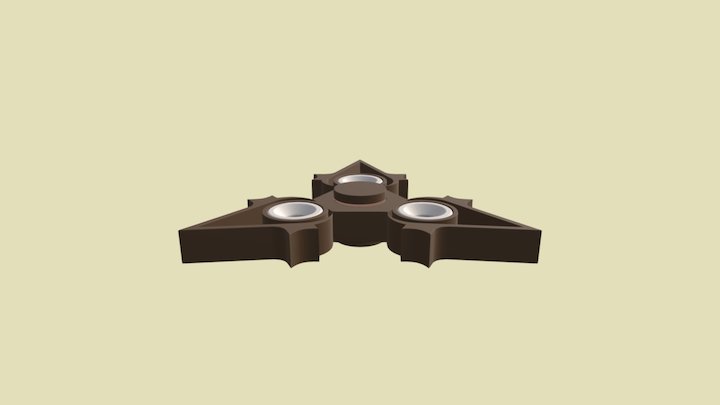 Assassin's Creed Fidget Spinner 3D Model