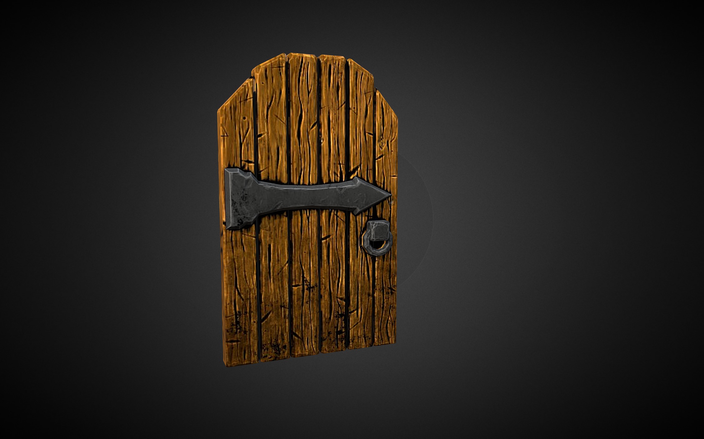 Stylized Door - 3D model by Guilherme Valle (@ValleGuilherme) [3a4a3c2 ...