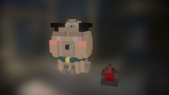 數媒系動畫組1A 林芝潔 105051236 3D Model