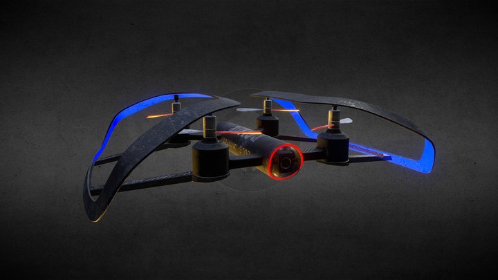 Shift Drone 3D Model