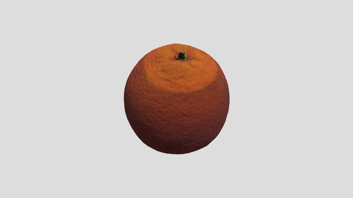 Marked Orange 3D Model