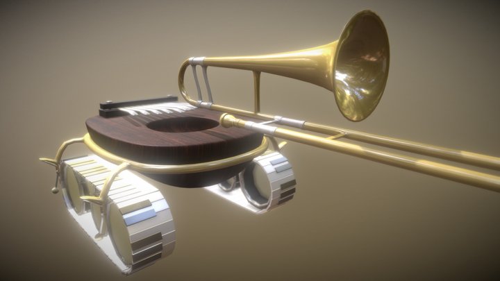 Orchestral Tank 3D Model