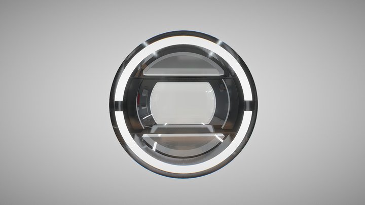 Mercedes-AMG G63 Headlight 3D Model