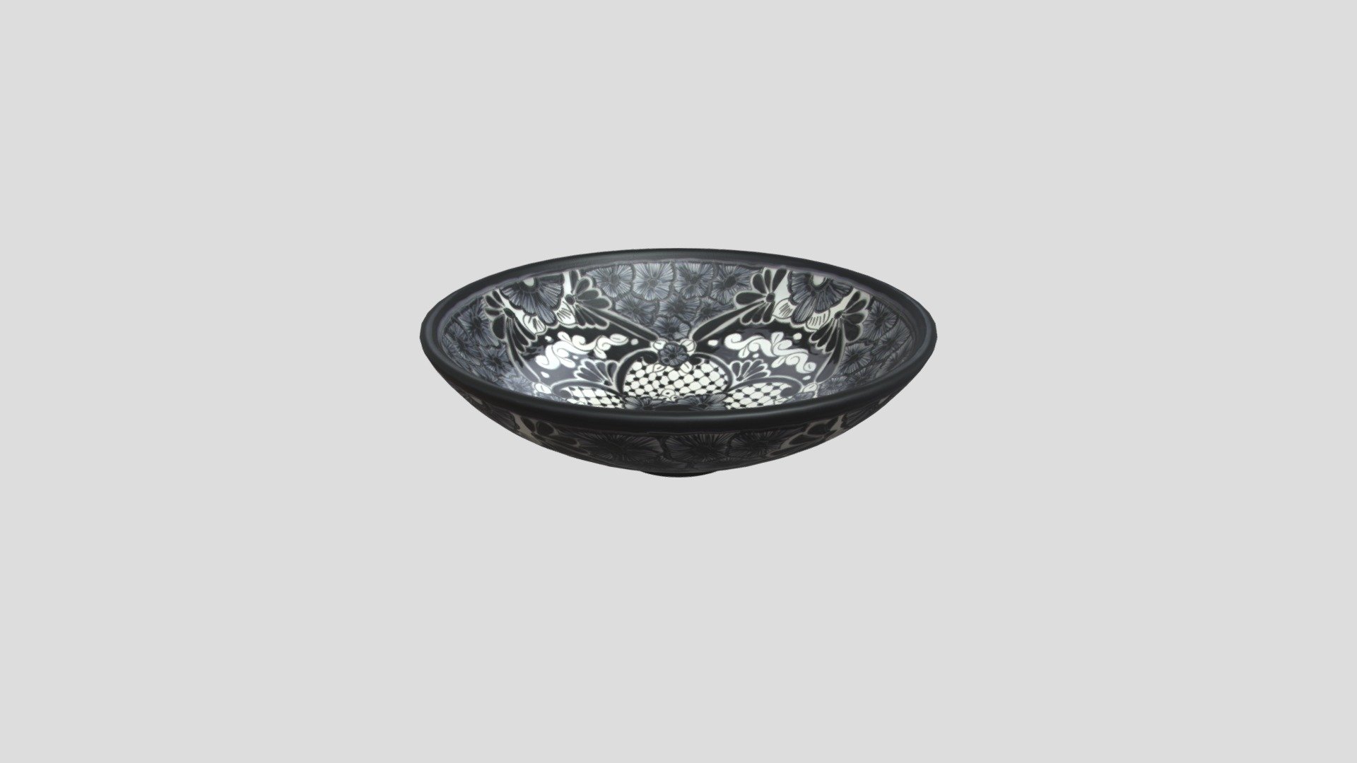 SERENA - MEXICAN BLACK AND WHITE SINK