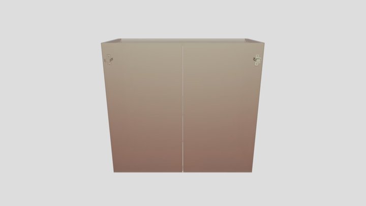【LemonTA】Kitchen wall cabinet|厨房吊柜 – Free 3D Model STL