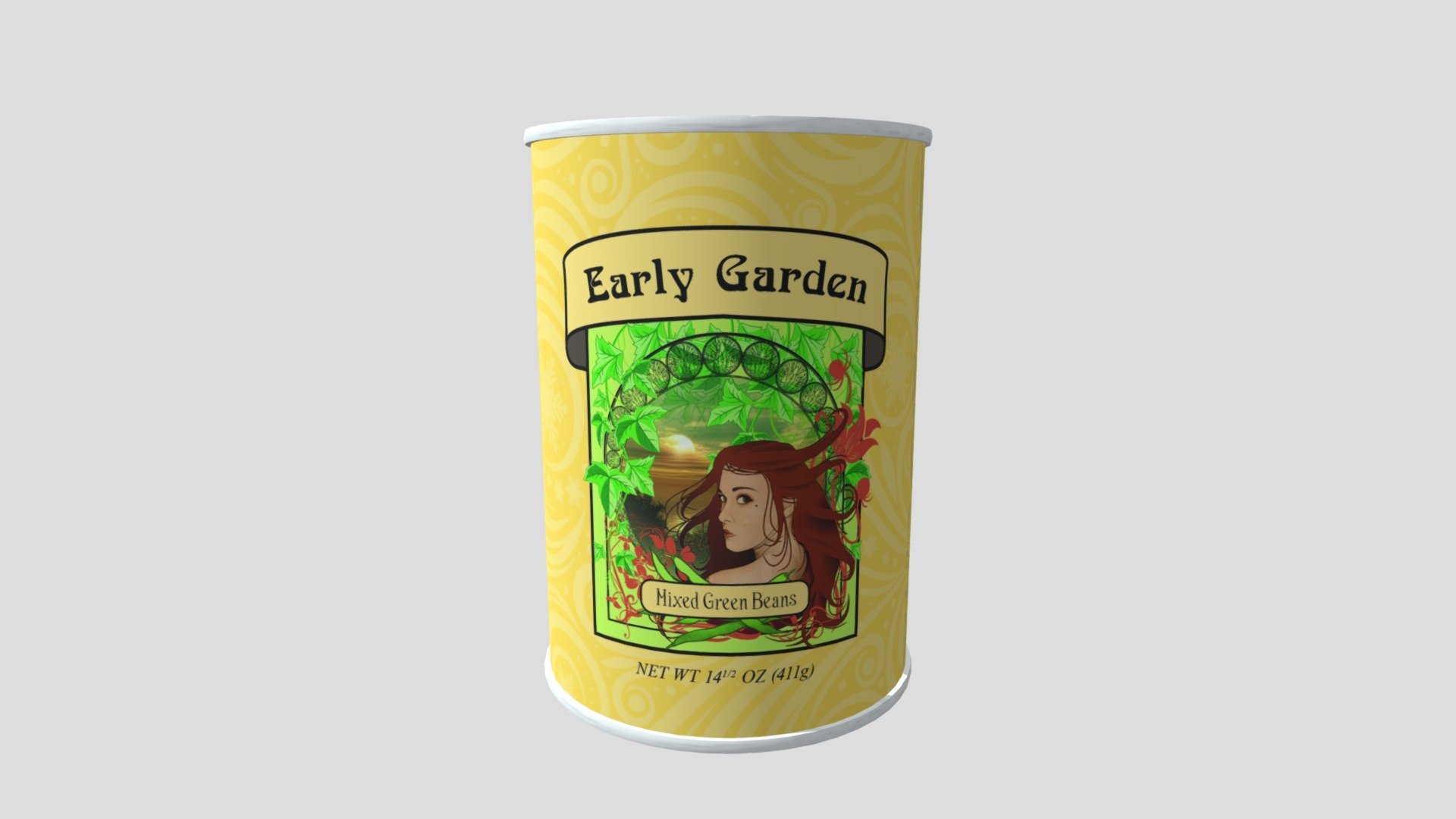 3D_Canned_Food — Sketchfab embed 3D viewer