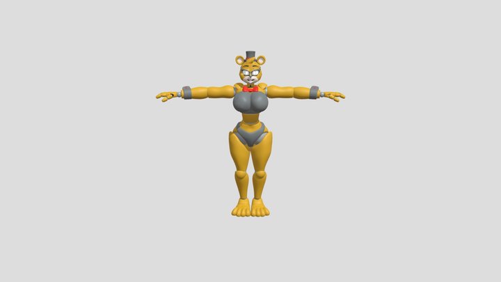 Freddy Blender 3D Model