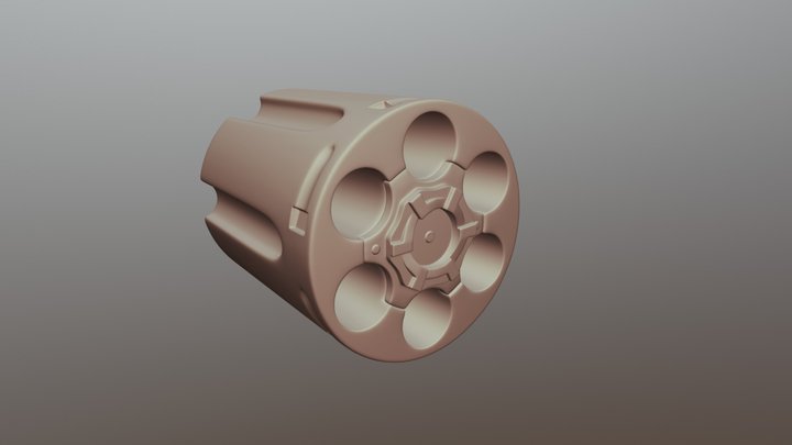 Revolver HP 3D Model