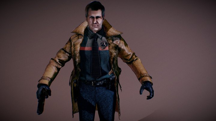 Deckard - Blade Runner 3D Model