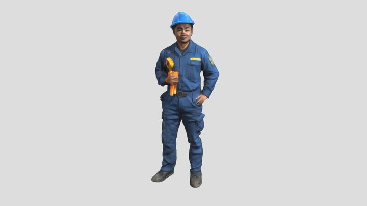 A_Malay_male_maritime_0703013433_texture_fbx 3D Model