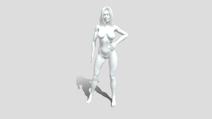 Eva Elfie/"Orange youtube" 3D Model