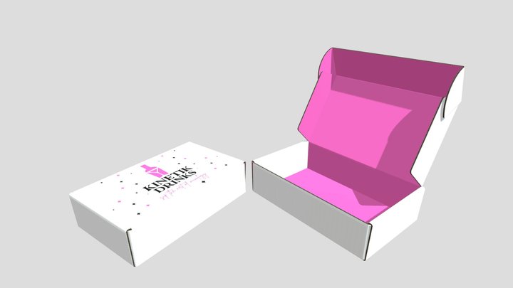 Custom_DWTF-Box_3D 3D Model