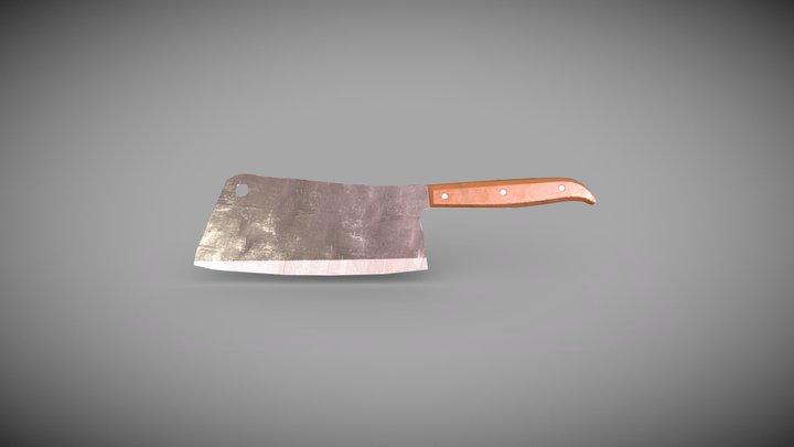 Butcher's Knife 3D Model