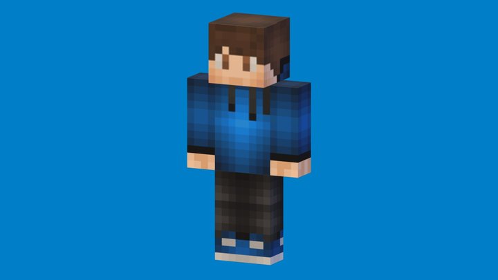 Minecraft Skin 3D Model