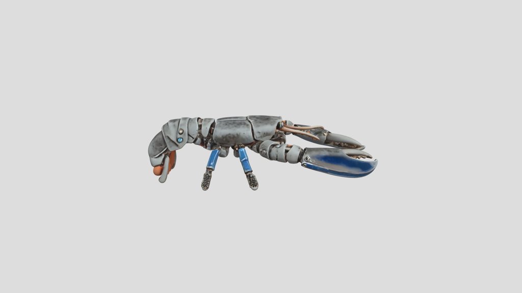 Cyberpunk Mechanical Lobster