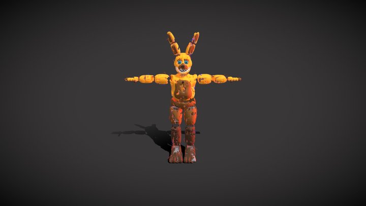 Springtrap 3D models - Sketchfab