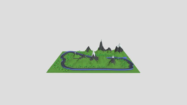 Road 3D Model