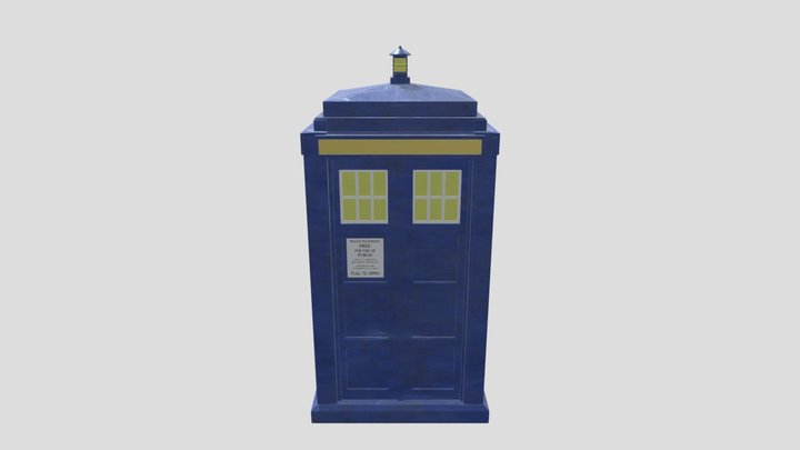 the tardis 3D Model
