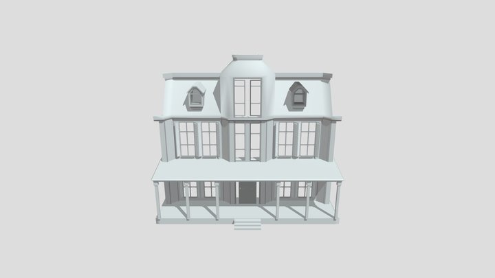 Victorian House 3D Model