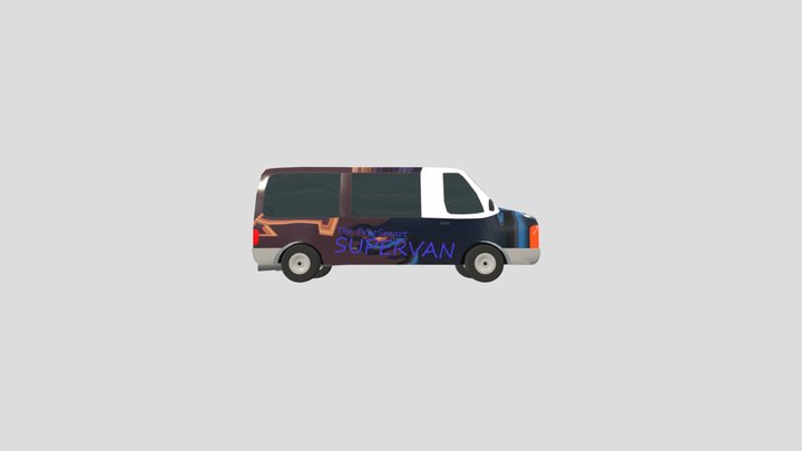 pencils-freesmart-supervan-bfdia-elias 3D Model