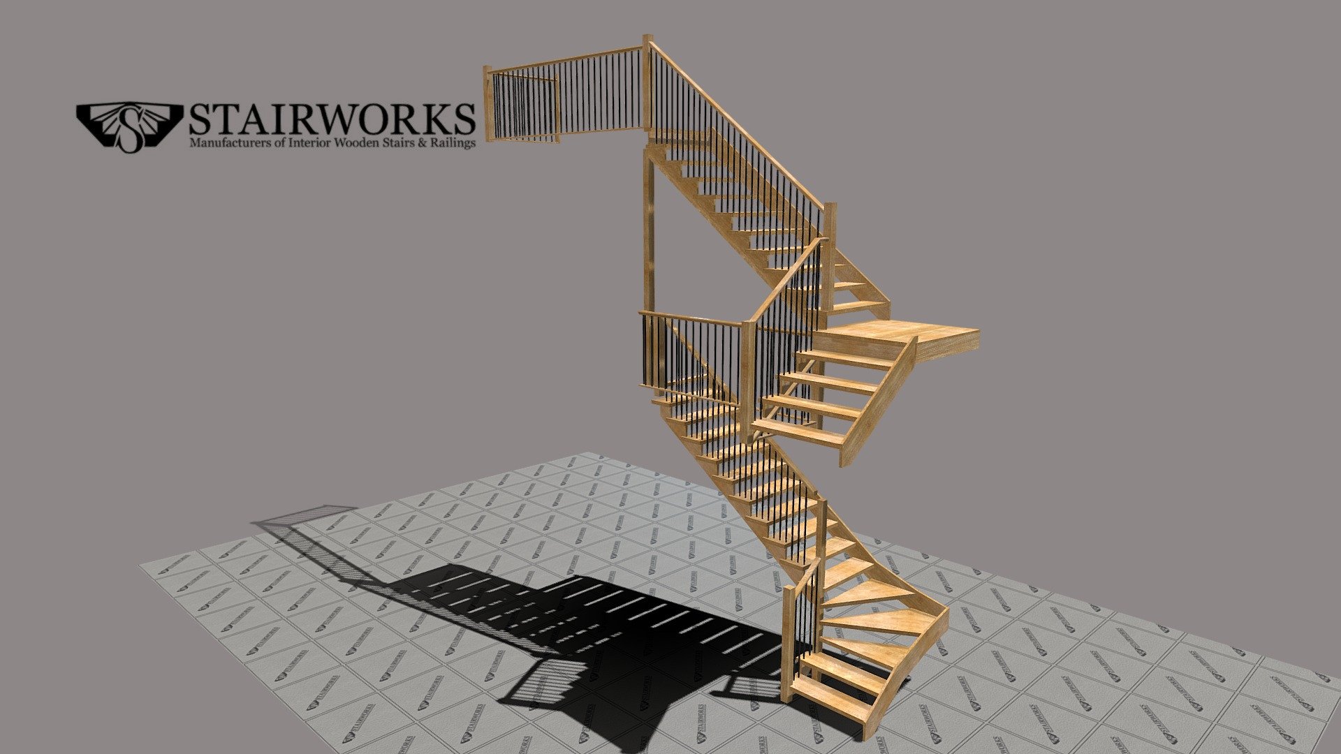 BIRD_734190_WEST BLACK LINE_RAILING_DESIGN_NO RI - 3D model by STW ...