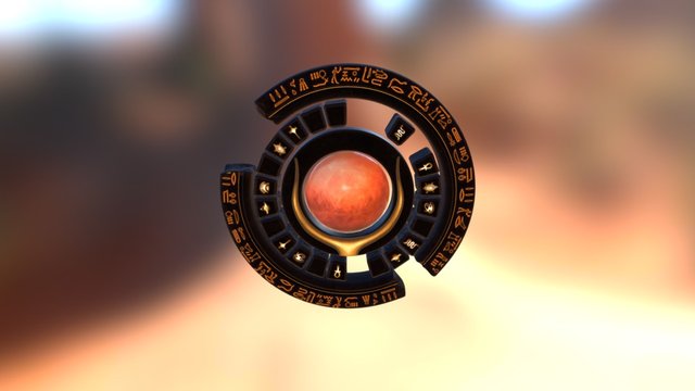 Egyptian thingie 3D Model