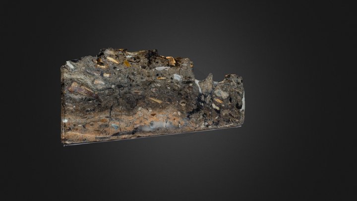 Bloque micromorfológico de Axlor (País Vasco) 3D Model