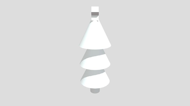 Fenyőfa 3D Model