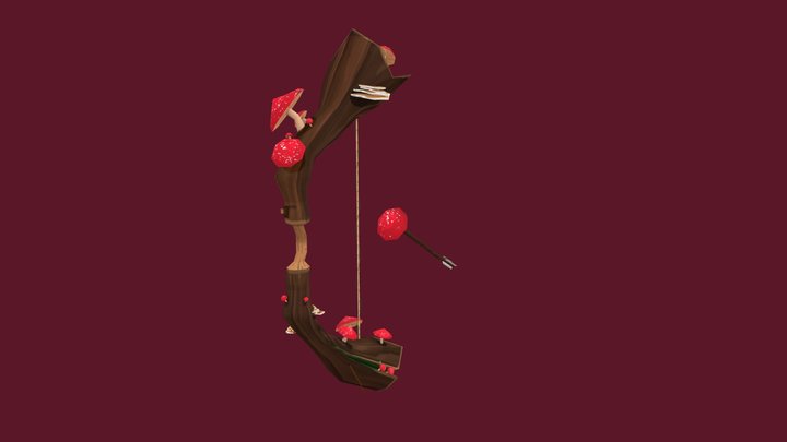Shroom Defender - weaponcraft 3D Model