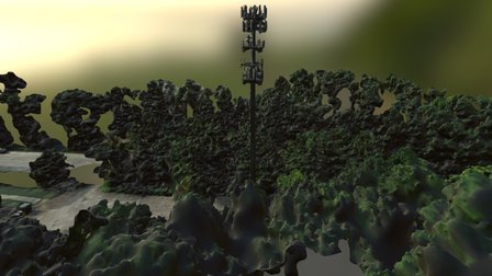 Cell Tower Test 3D Model