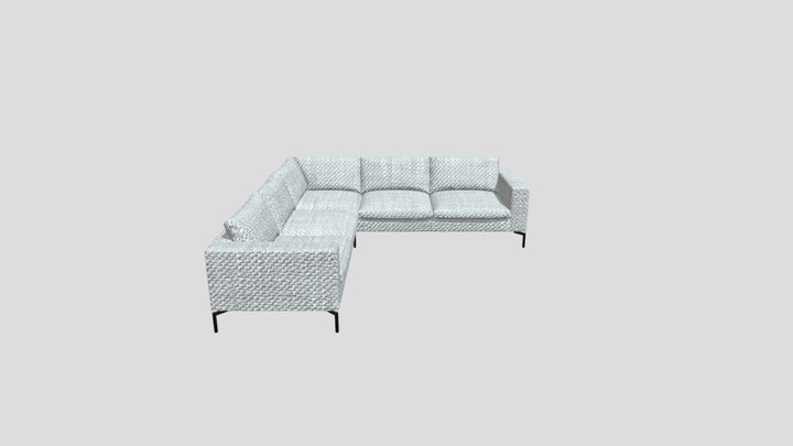 New Standard Sectional Sofa – Modèle 3D gratuit STL