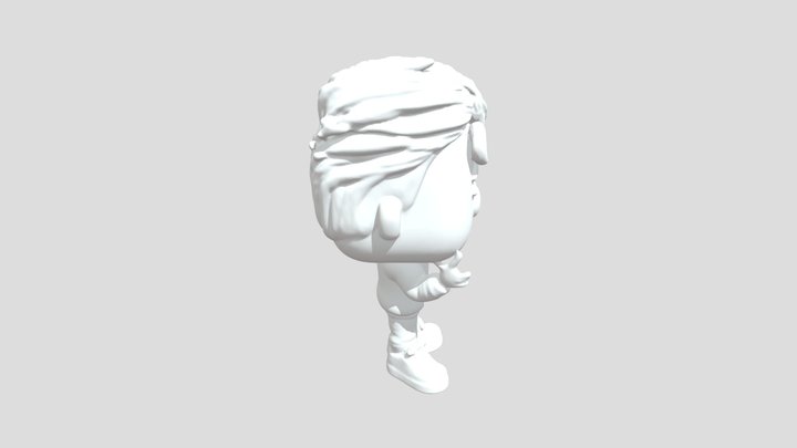 Custom Friend Stylized Funko Pop 3D Model