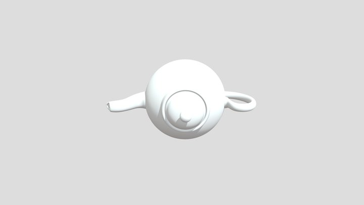 Brown Betty Teapot 3D Model