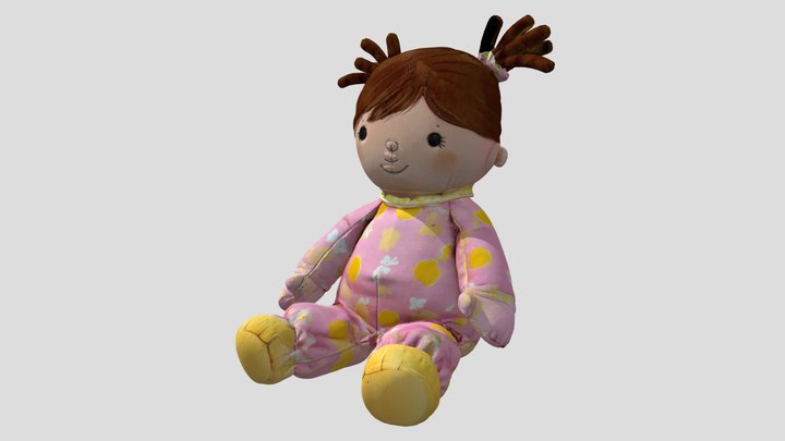 Lila - doll – Gratis 3D-model STL