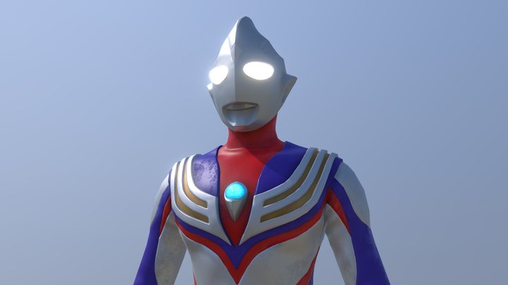 Ultraman A 3d Model Collection By Azureet Azureet Sketchfab