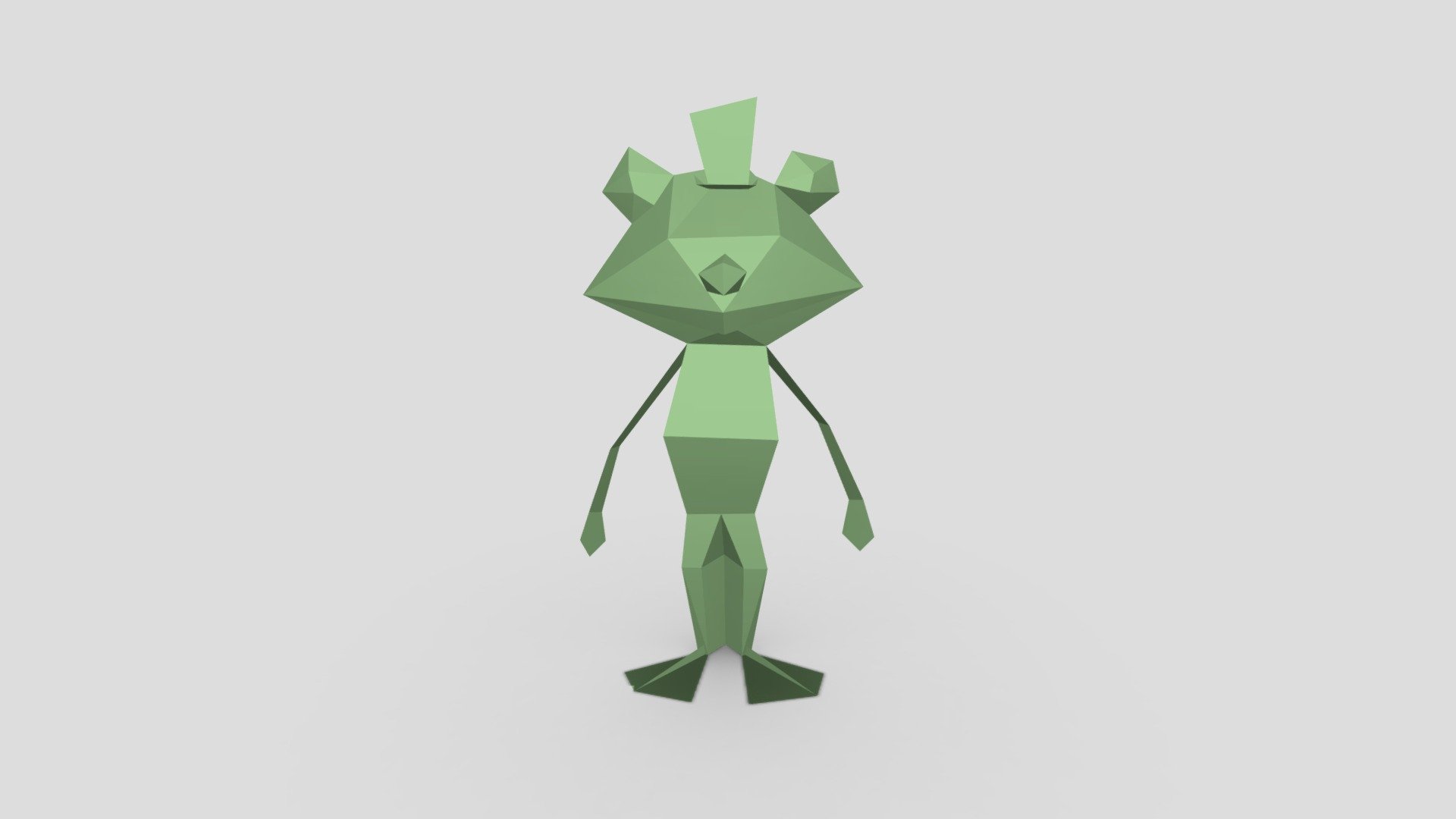 frog - 3D model by J.T. Hsiao (@sharkershop) [3a5e860] - Sketchfab