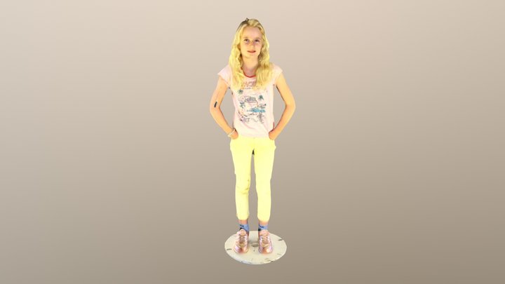 Laura2 3D Model