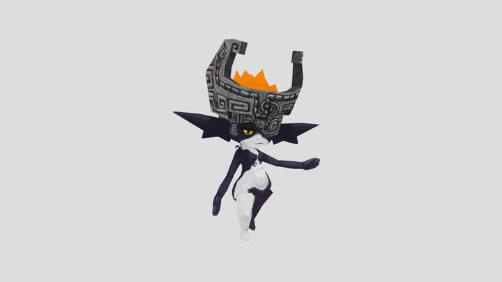 Blockbench Midna 3D Model