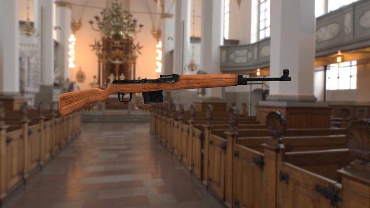 WW2 German Gewehr 43 3D Model