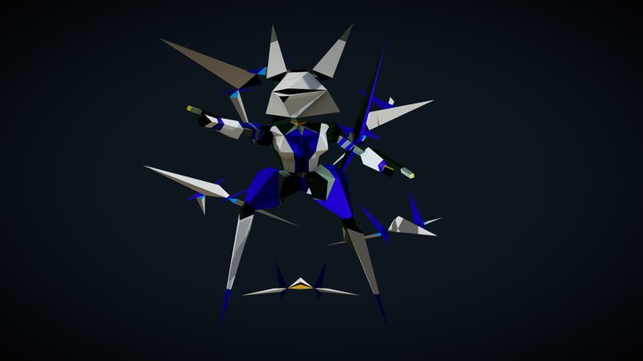 (Snes Starfox) FX-1 Fighter 3D Model