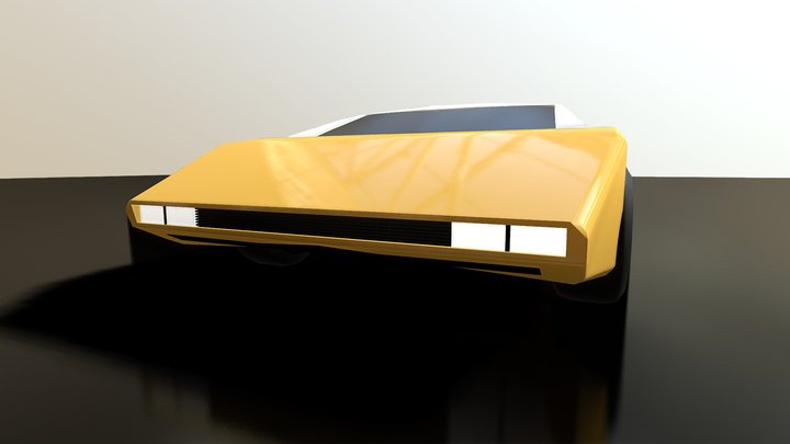 Samora Motors Supercar 3D Model