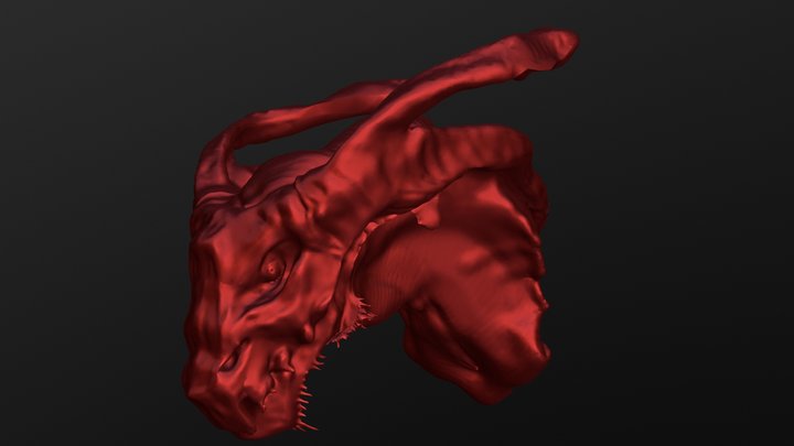 dragon's head 3D Model