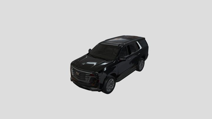 2021 Cadillac escalade premium luxury 3D Model