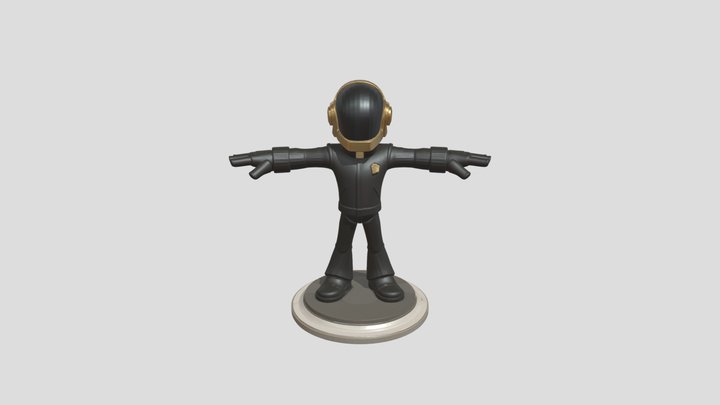 Low Poly Chearleader Study