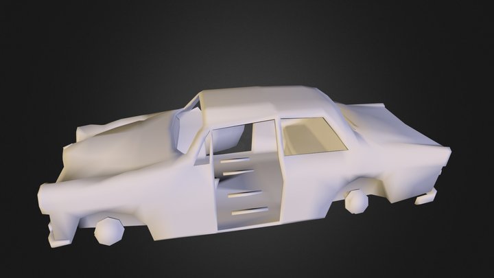 Car_low_uw_final_Silo 3D Model