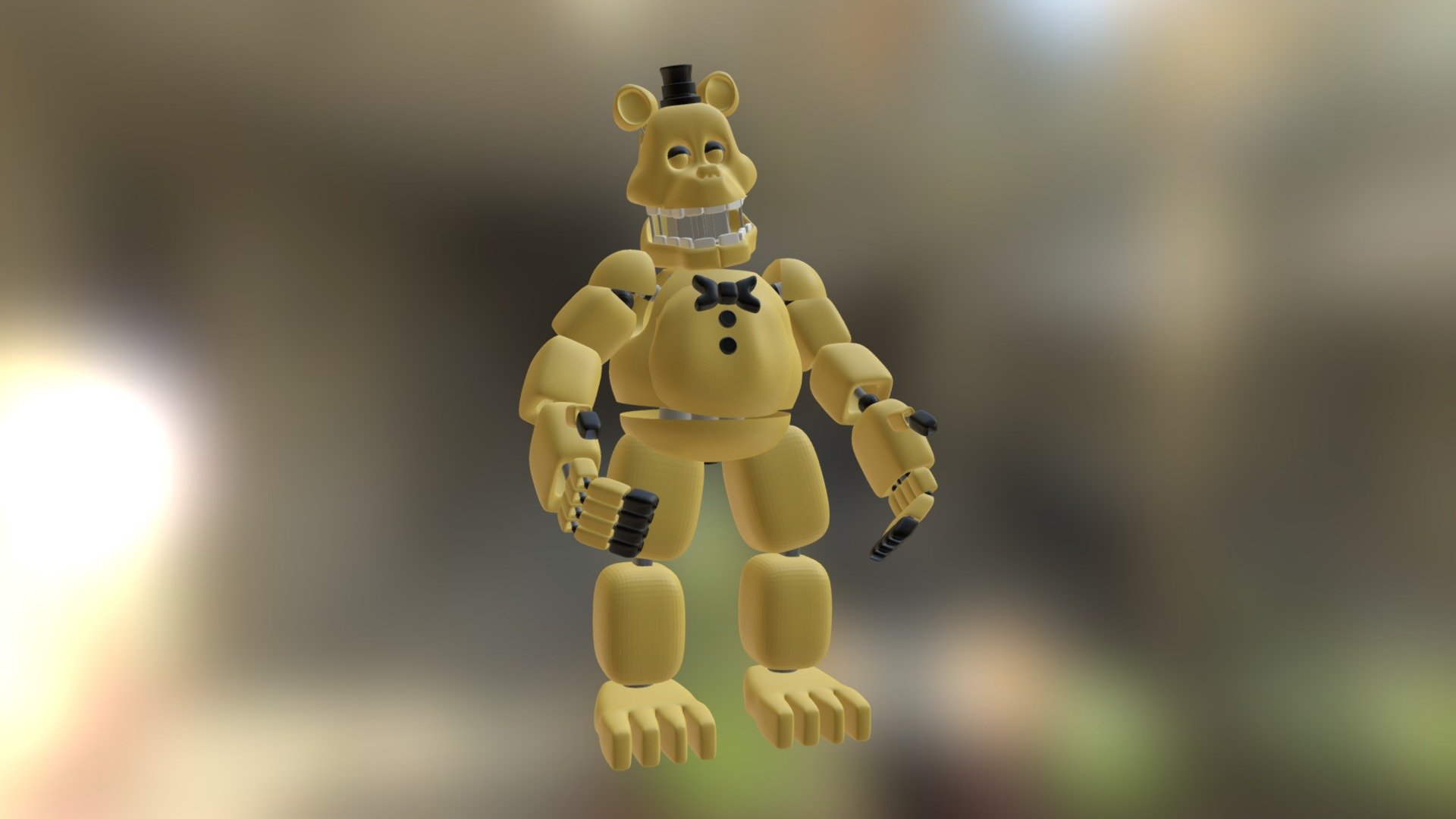 Fredbear UCN - Download Free 3D model by MrSpringMen (@MrSpringMen