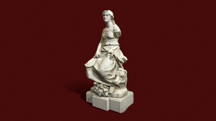 EsculturaMujer 3D Model