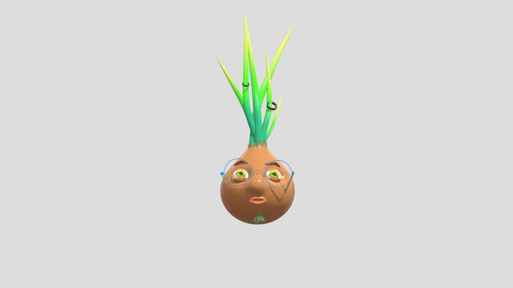 Onion Blend 3D Model
