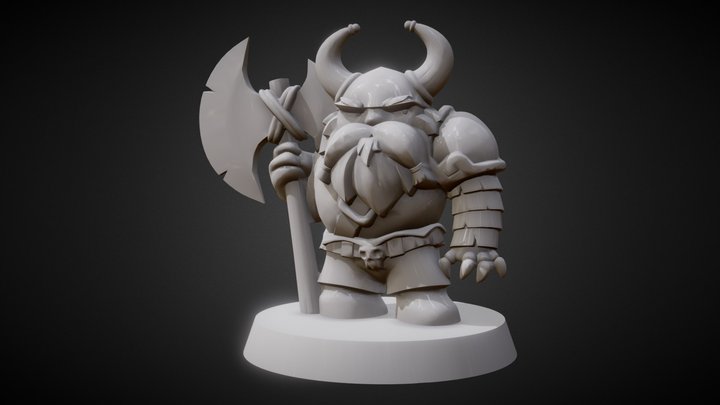 Warrior 3D Model